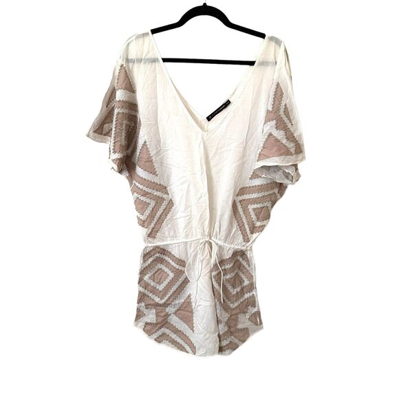 VIX PAULA HERMANNY Cinched‎ Waist Tunic Sz Small - Picture 1 of 5